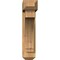 Ekena Millwork Imperial Craftsman Rough Sawn Bracket w/ Offset Brace, Western Red Cedar, 6"W x 22"D x 26"H BKT0604X22X26IMP04RWR - alternate 2